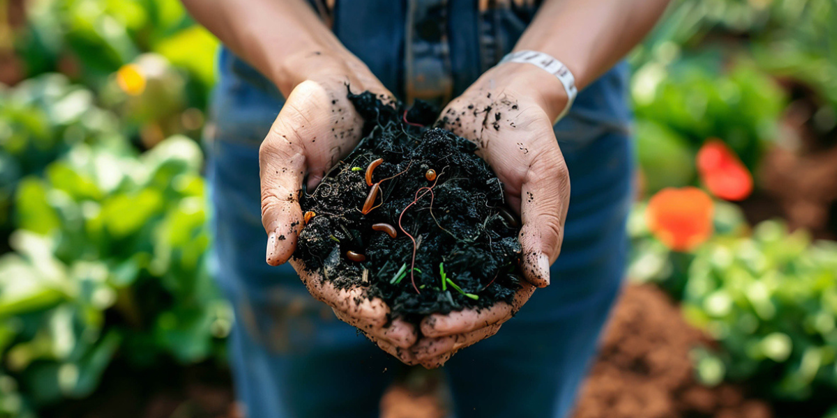 Handful of compost
